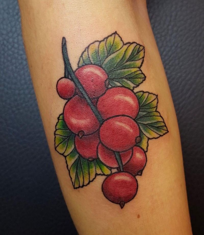 30 Pretty Cranberry Tattoos You Should Try