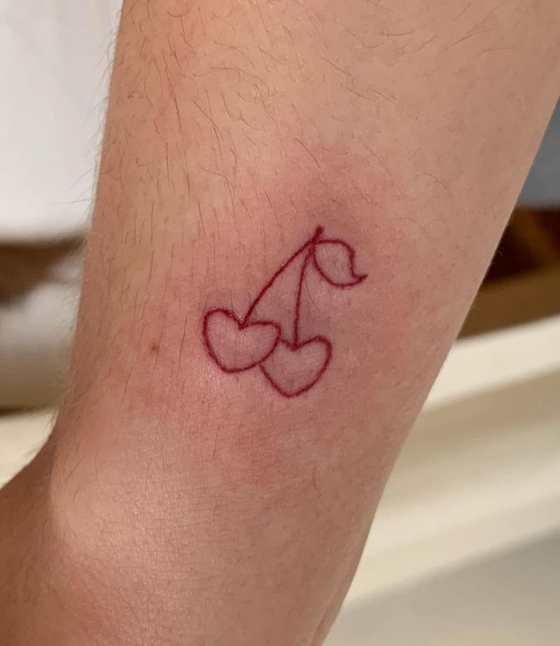 15 Pretty Double Heart Tattoos You Can Copy