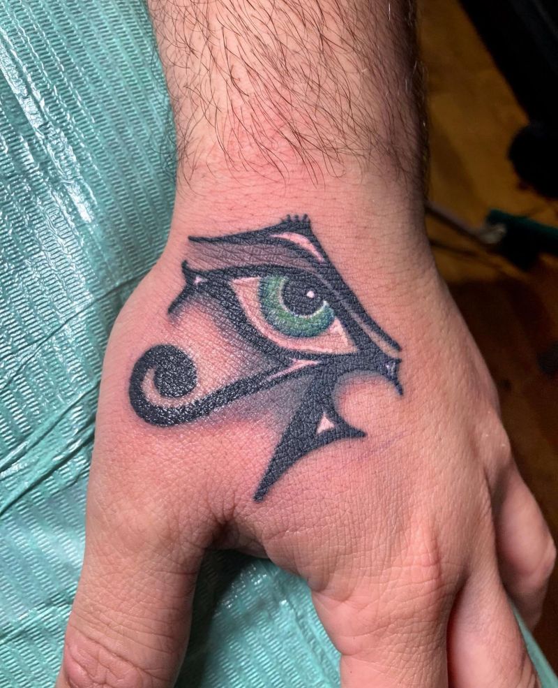 30 Unique Eye of Ra Tattoos You Must Love