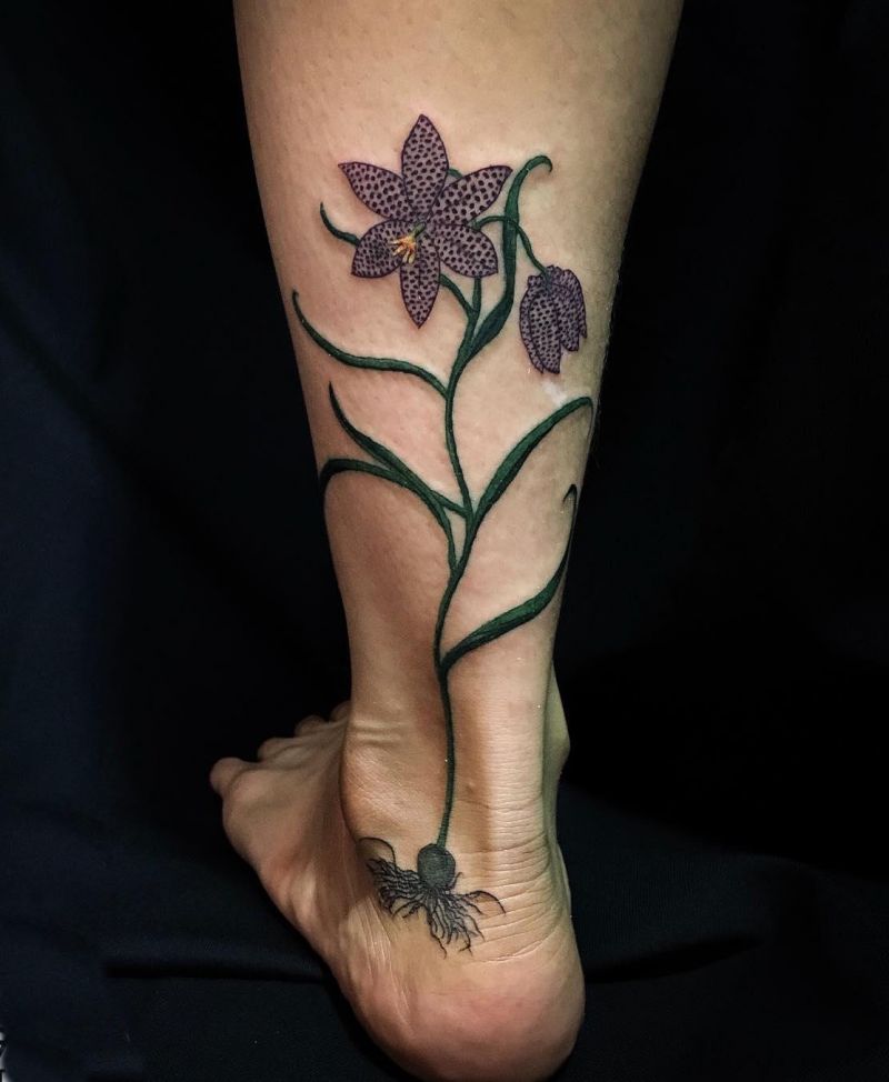 6 Great Fritillaria Tattoos You Will Love