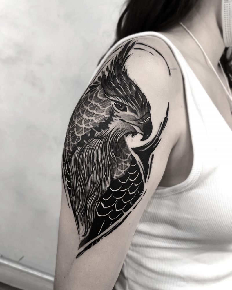 30 Amazing Hawk Tattoos Make You Attractive