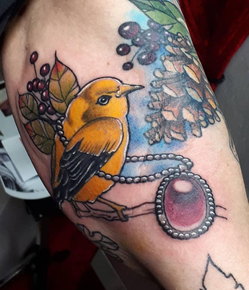 16 Pretty Yellowbird Tattoos You Must Love