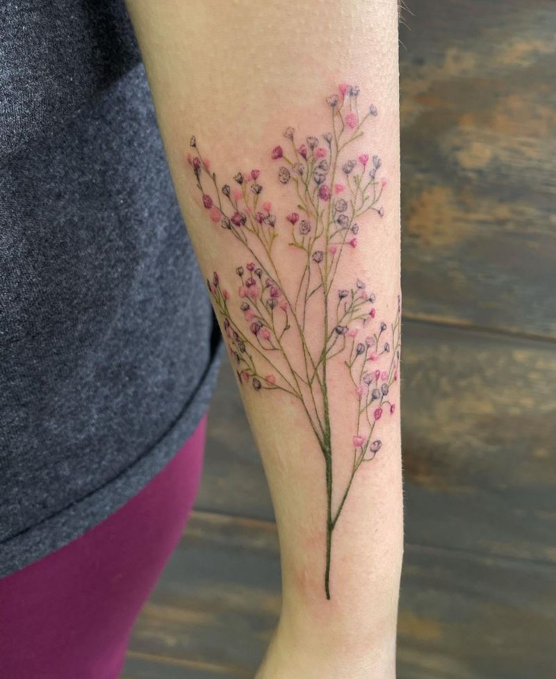 30 Pretty baby's breath Tattoos Tattoos You Will Love