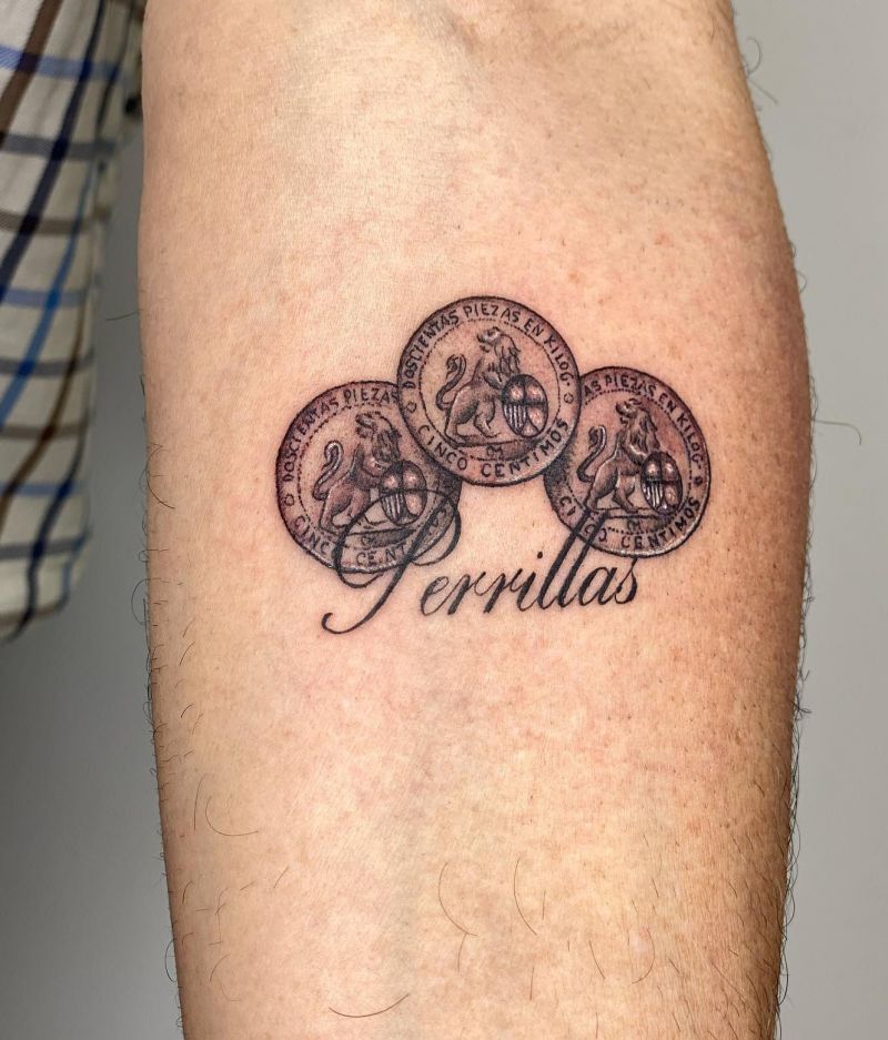 30 Unique Coin Tattoos You Must Love