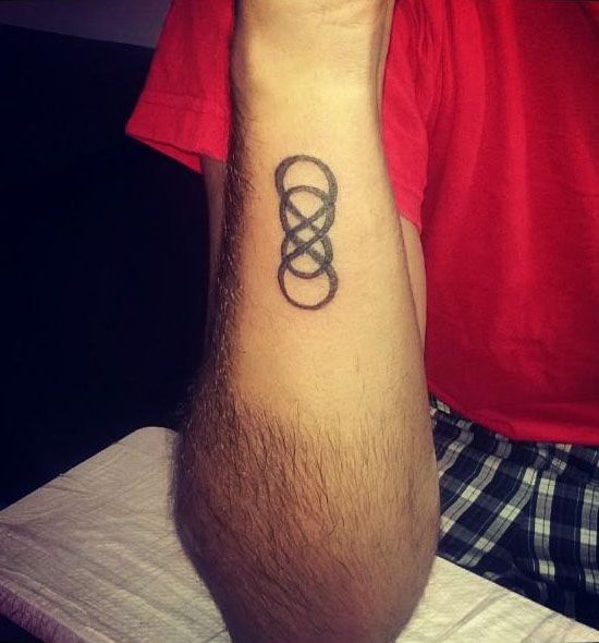 30 Elegant Double Infinity Tattoos You Must Love