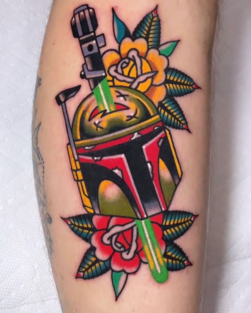 30 Cool Lightsaber Tattoos For Your Inspiration