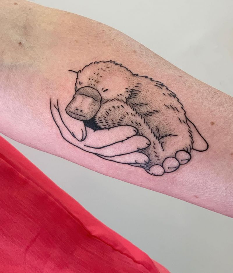 30 Cool Platypus Tattoos You Will Love