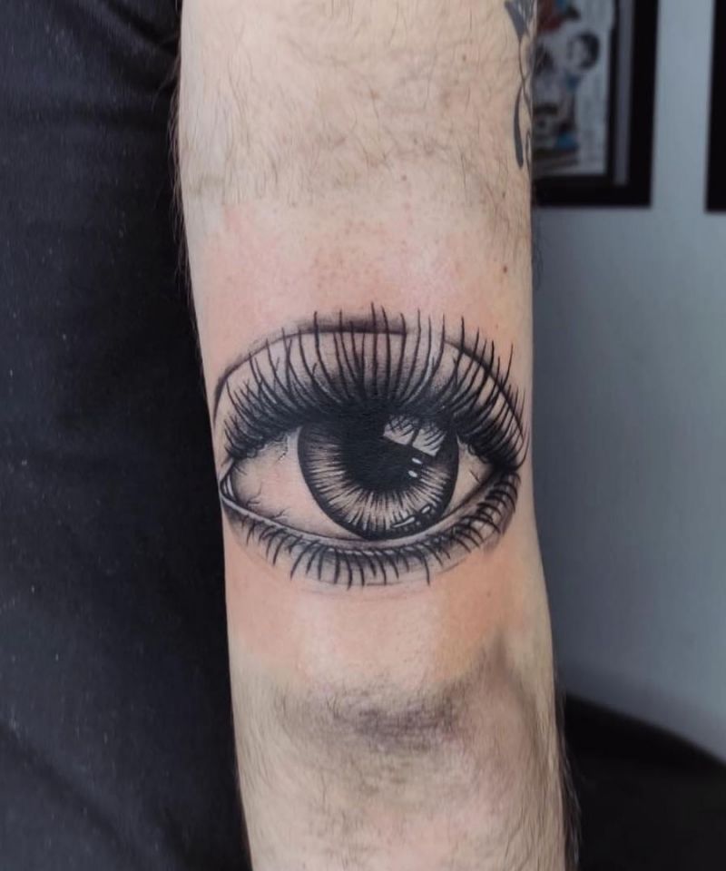 30 Great Realistic Eye Tattoos Make You Attractive