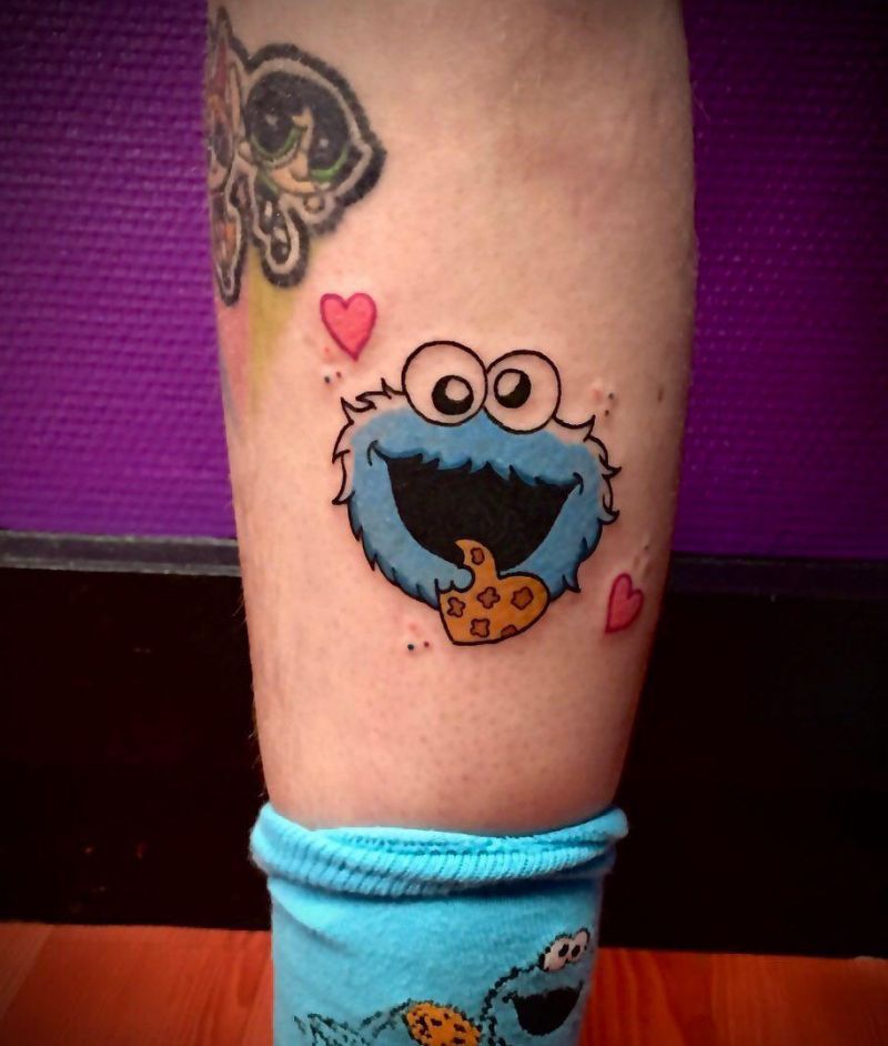 30 Cute Sesame Street Tattoos You Must Love