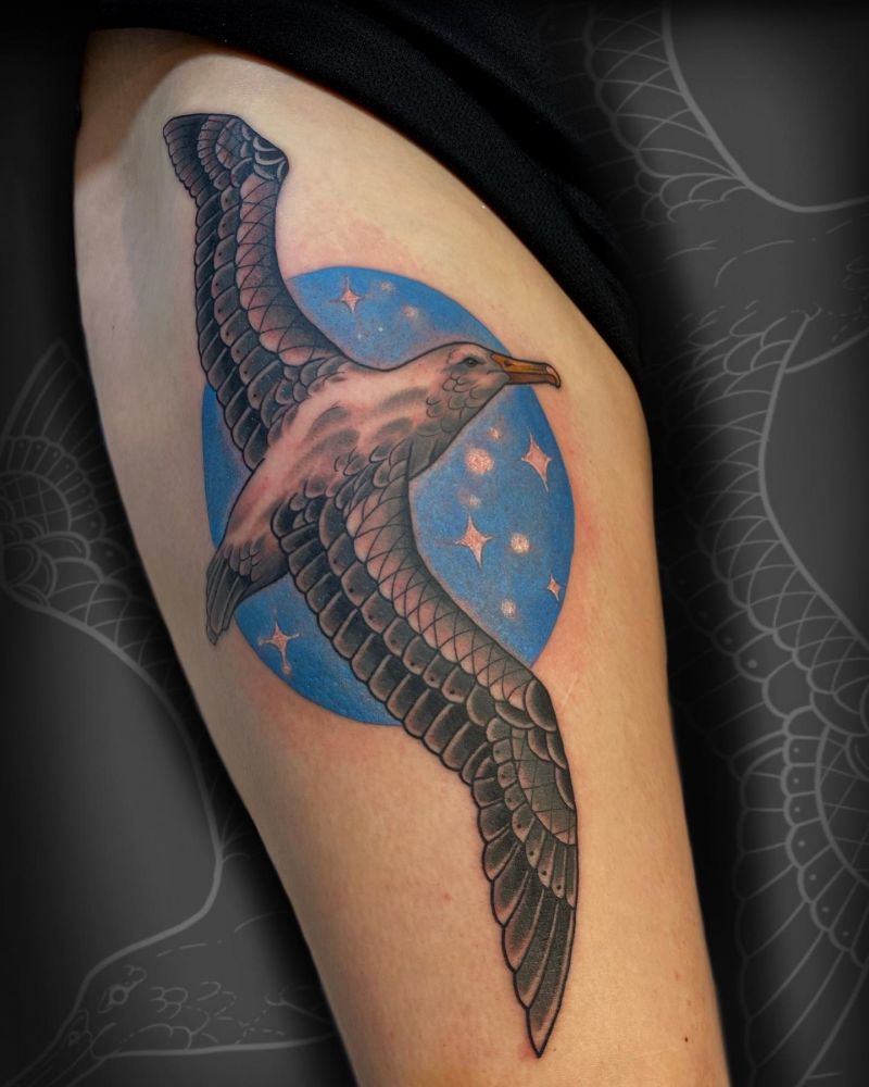 28 Unique Albatross Tattoos You Can Copy