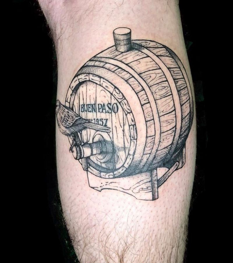 30 Unique Barrel Tattoos You Need to See