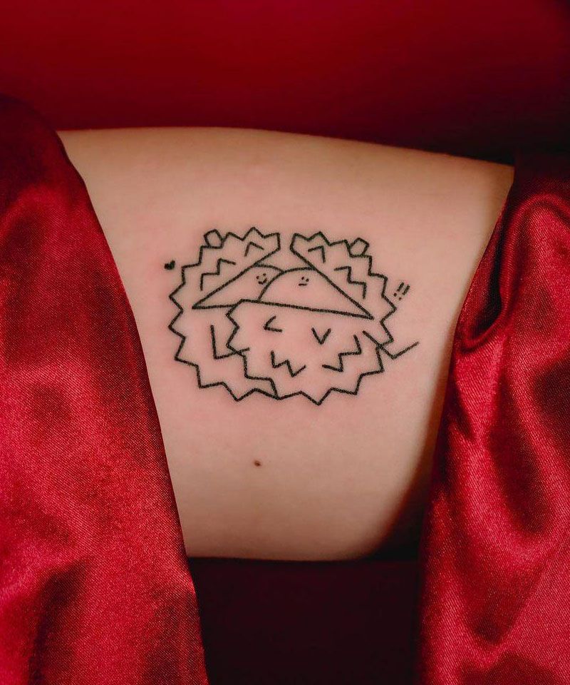 15 Gorgeous Durian Tattoos Make You Attractive