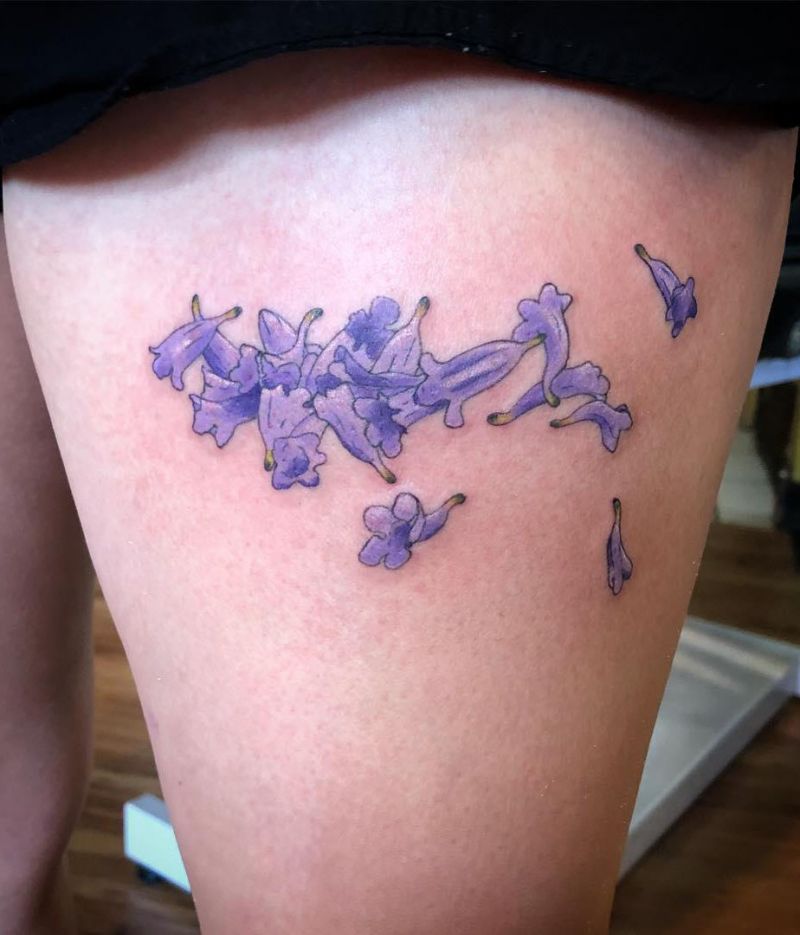 30 Pretty Jacaranda Tattoos You Can Copy