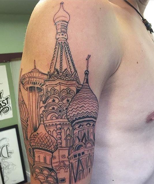 30 Unique Kremlin Tattoos You Must Love