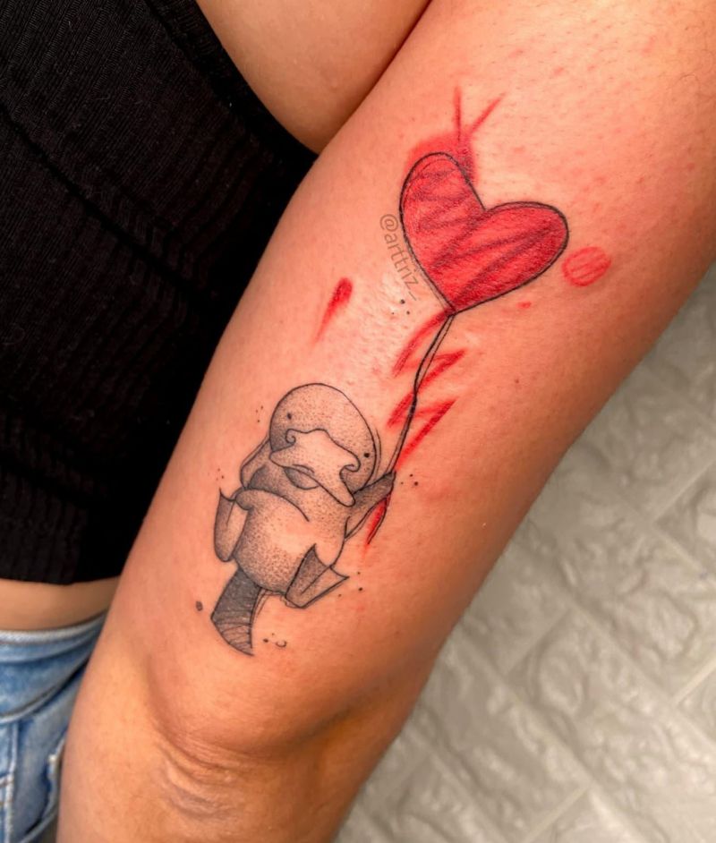 30 Cool Platypus Tattoos You Will Love