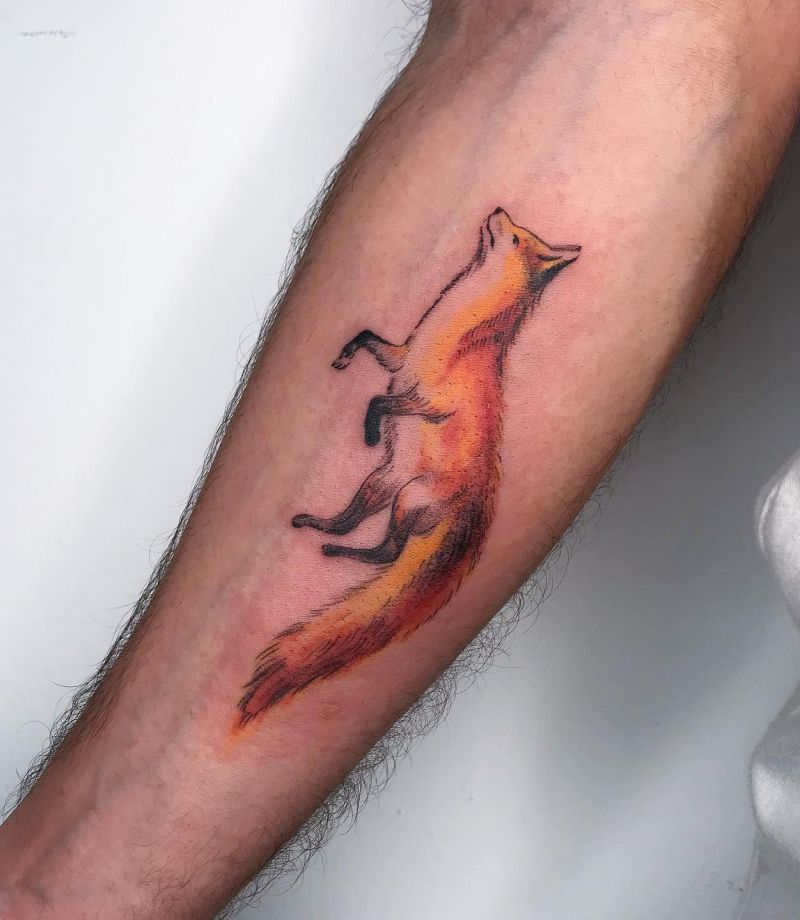 30 Unique Firefox Tattoos You Should Love