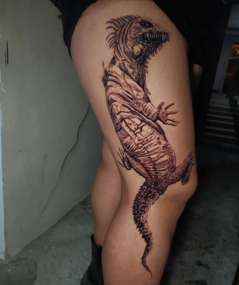 30 Unique Godzilla Tattoos Make You Attractive