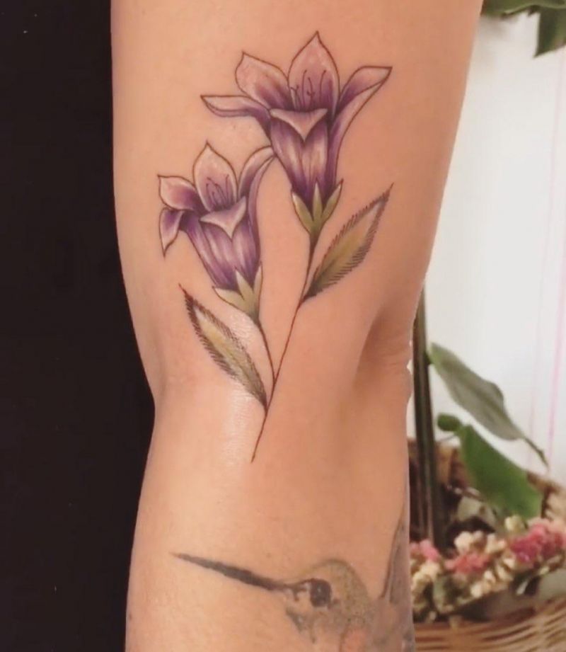 30 Pretty Jacaranda Tattoos You Can Copy