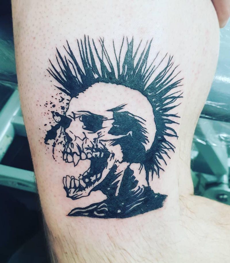 30 Unique Mohawk Tattoos Make You Attractive