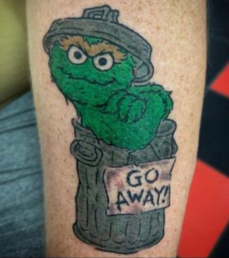 30 Cute Sesame Street Tattoos You Must Love