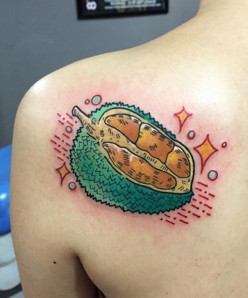 15 Gorgeous Durian Tattoos Make You Attractive