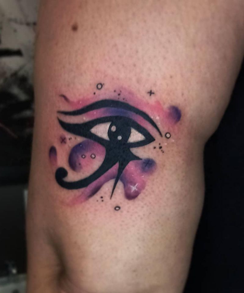 30 Unique Eye of Ra Tattoos You Must Love