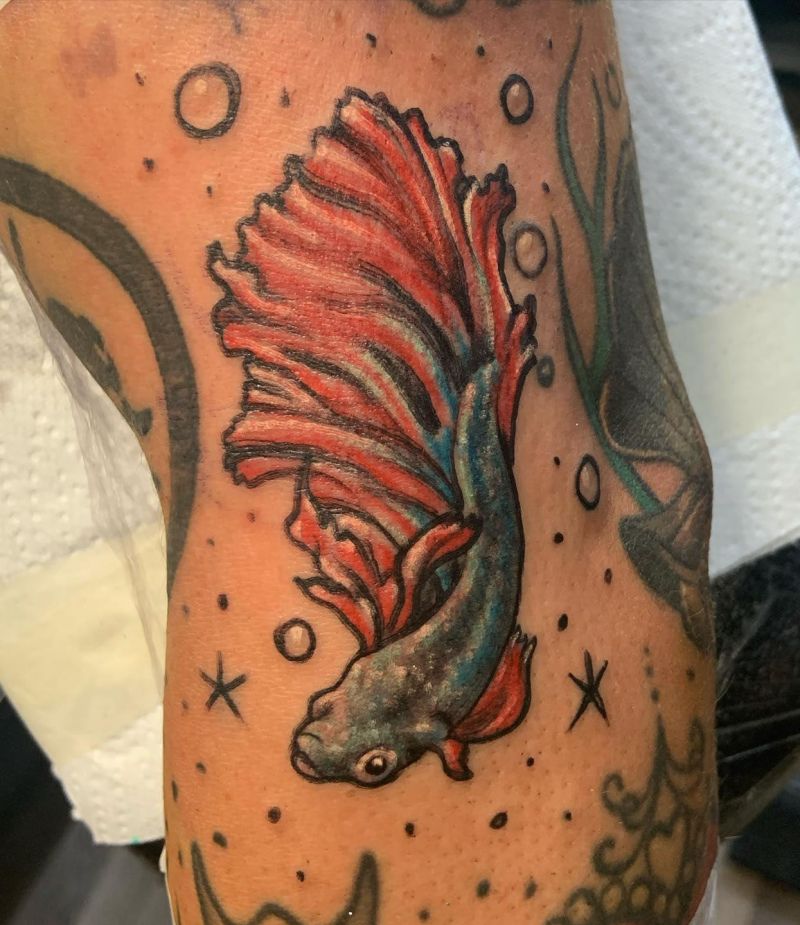 20 Unique Guppy Tattoos to Inspire You