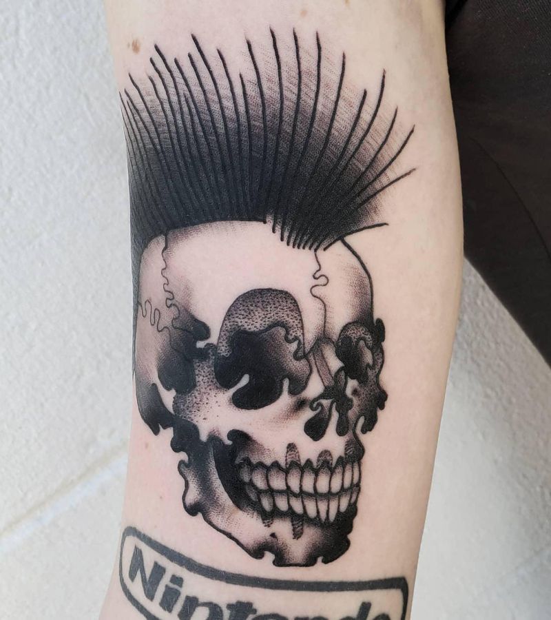 30 Unique Mohawk Tattoos Make You Attractive