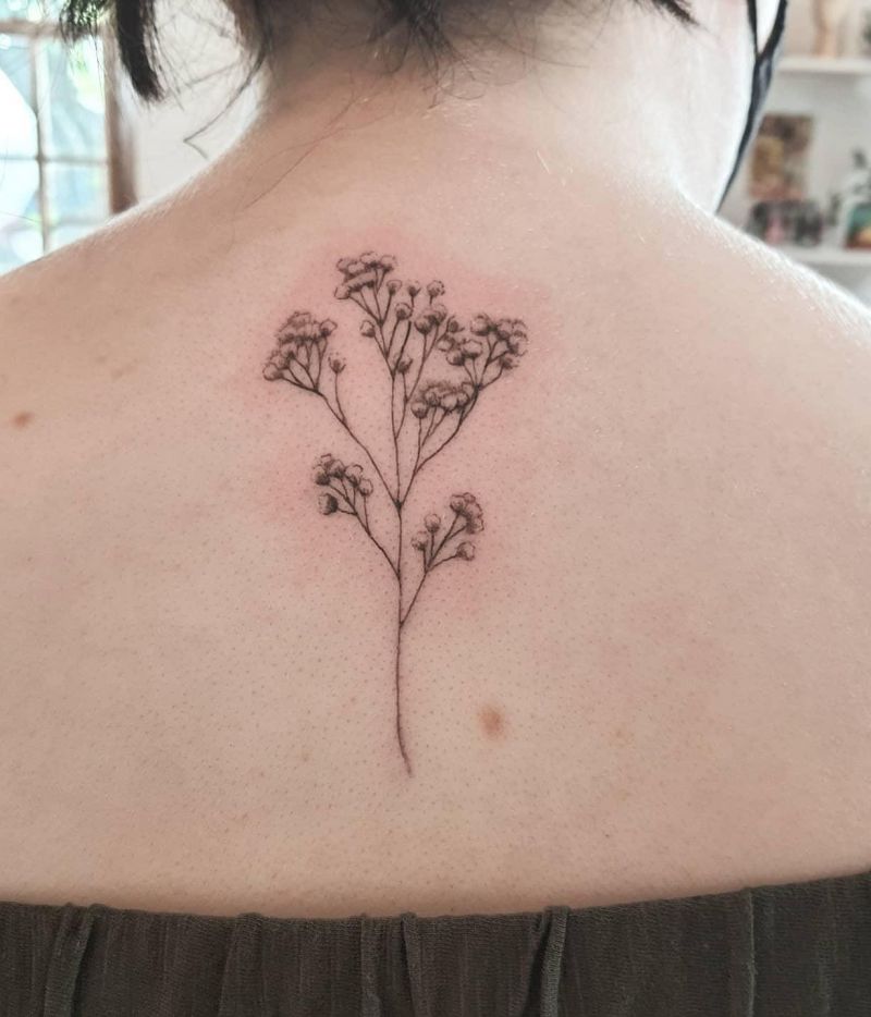 30 Pretty baby's breath Tattoos Tattoos You Will Love