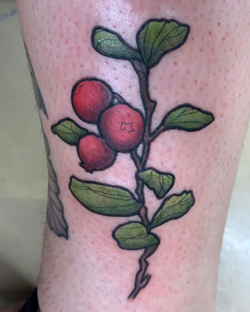 30 Pretty Cranberry Tattoos You Should Try