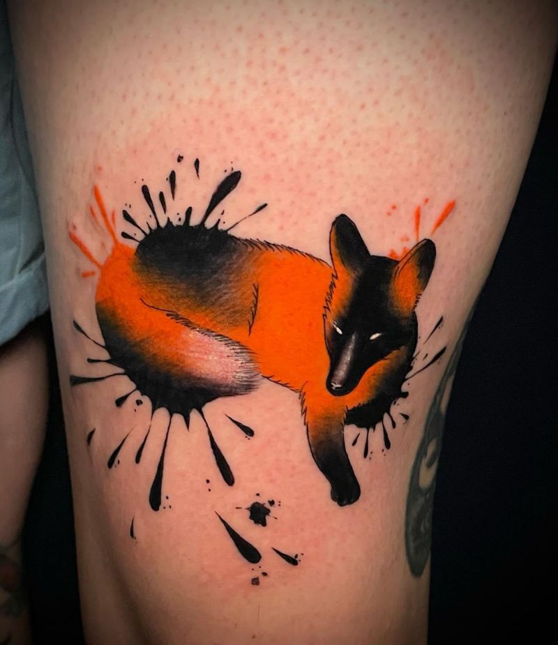 30 Unique Firefox Tattoos You Should Love