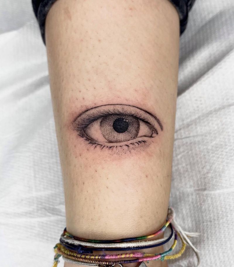 30 Great Realistic Eye Tattoos Make You Attractive