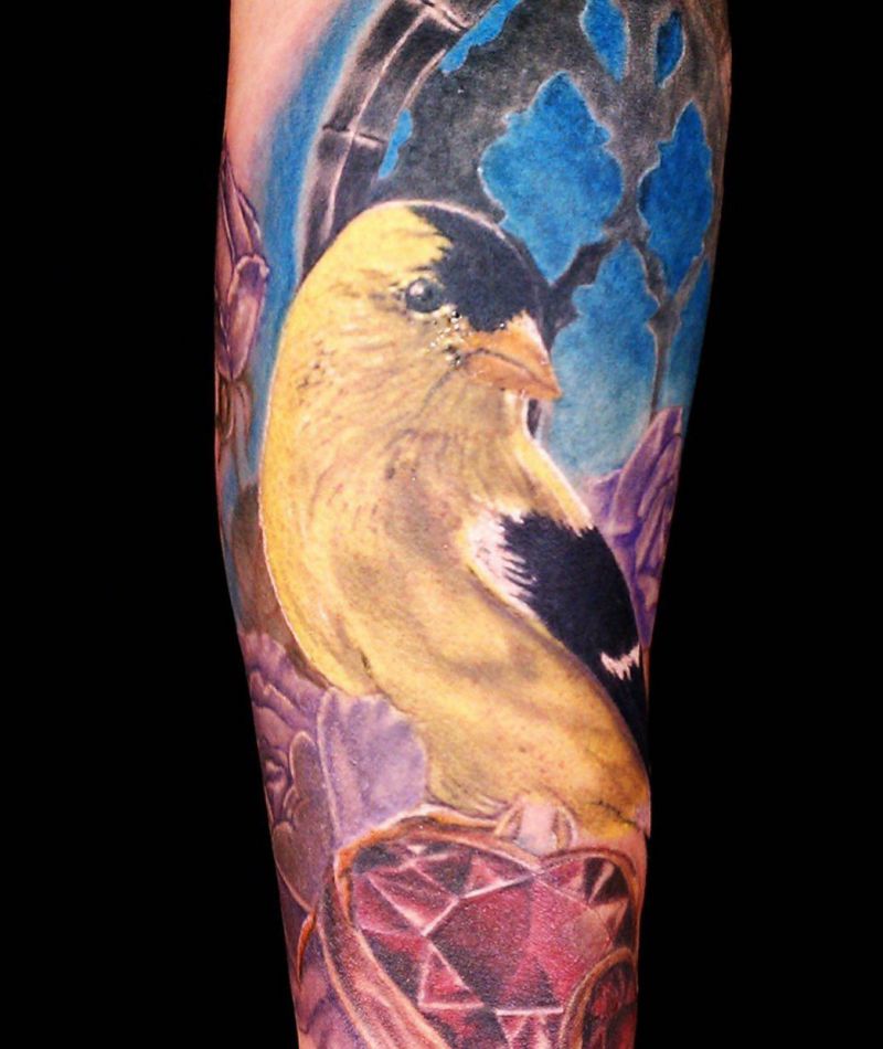 16 Pretty Yellowbird Tattoos You Must Love