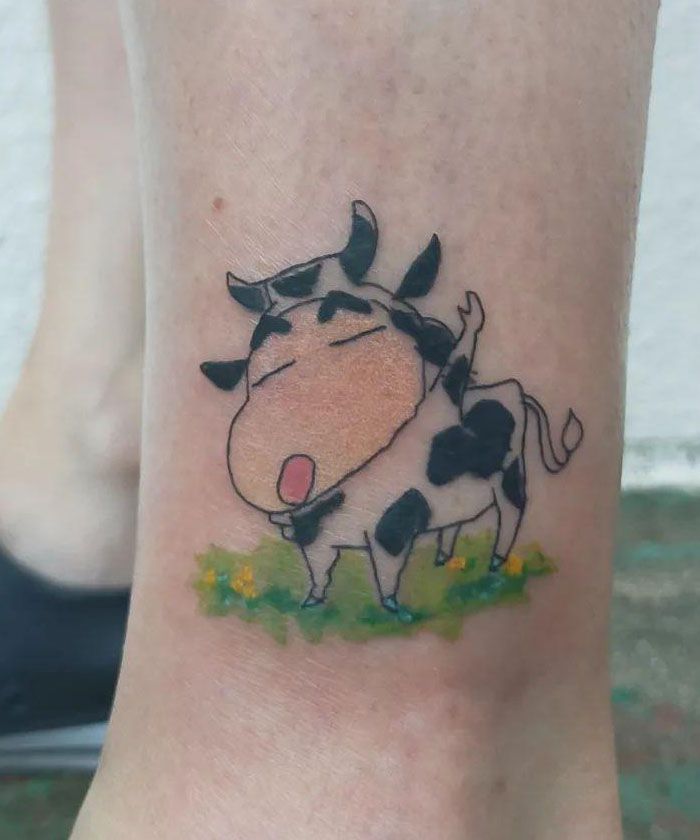 30 Cute Crayon Shin-chan Tattoos Make You Happy Forever