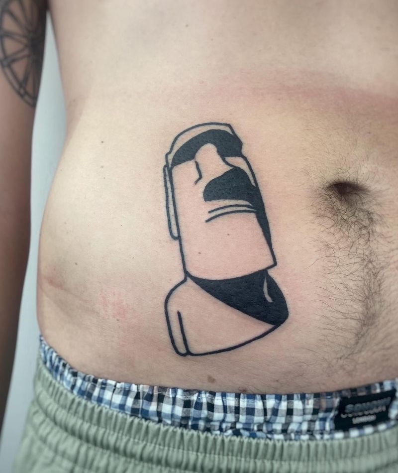 30 Unique Moai Tattoos You Can Copy