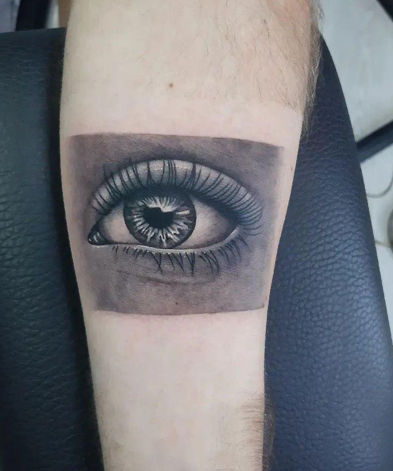 30 Great Realistic Eye Tattoos Make You Attractive