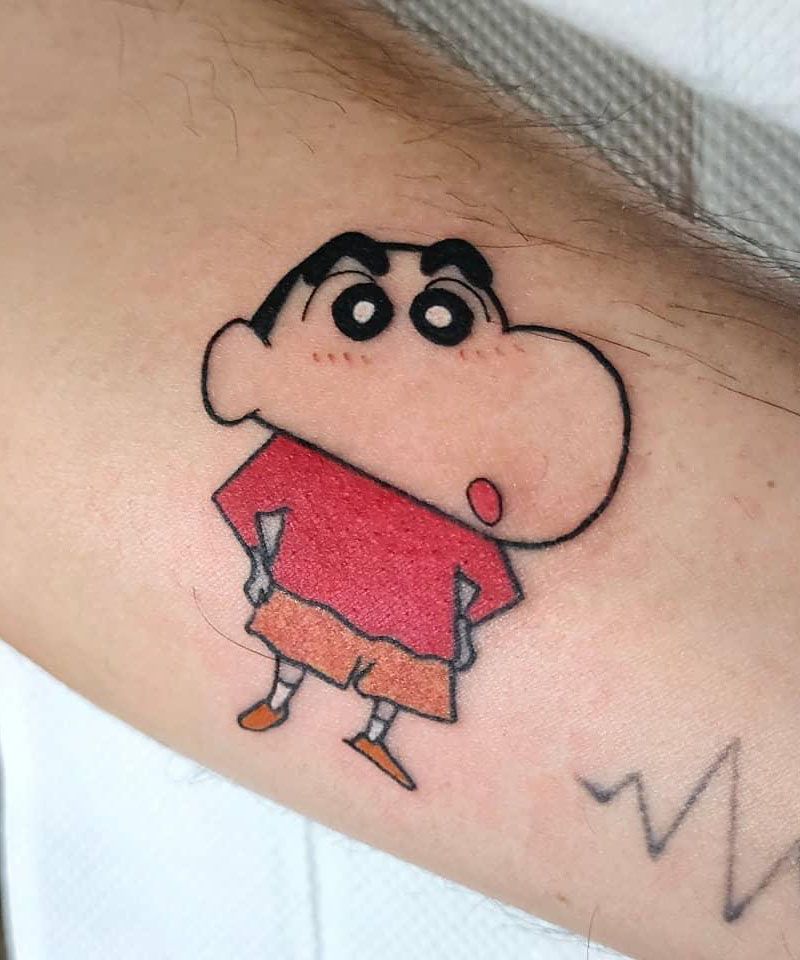 30 Cute Crayon Shin-chan Tattoos Make You Happy Forever