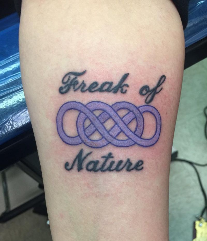 30 Elegant Double Infinity Tattoos You Must Love