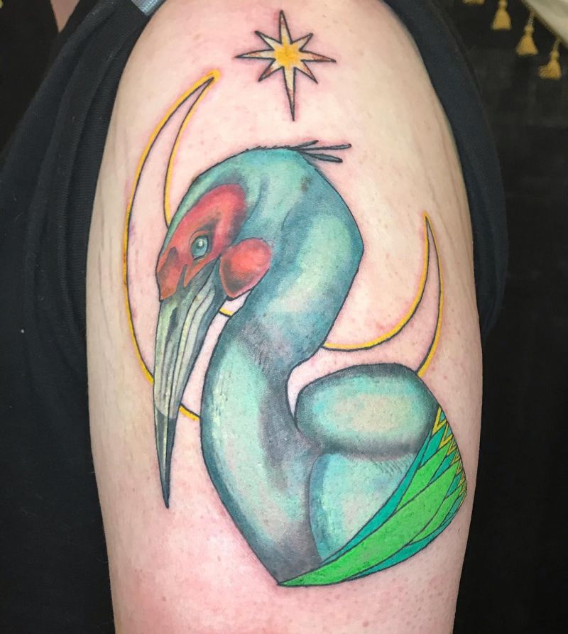 30 Unique Ibis Tattoos For Your Inspiration