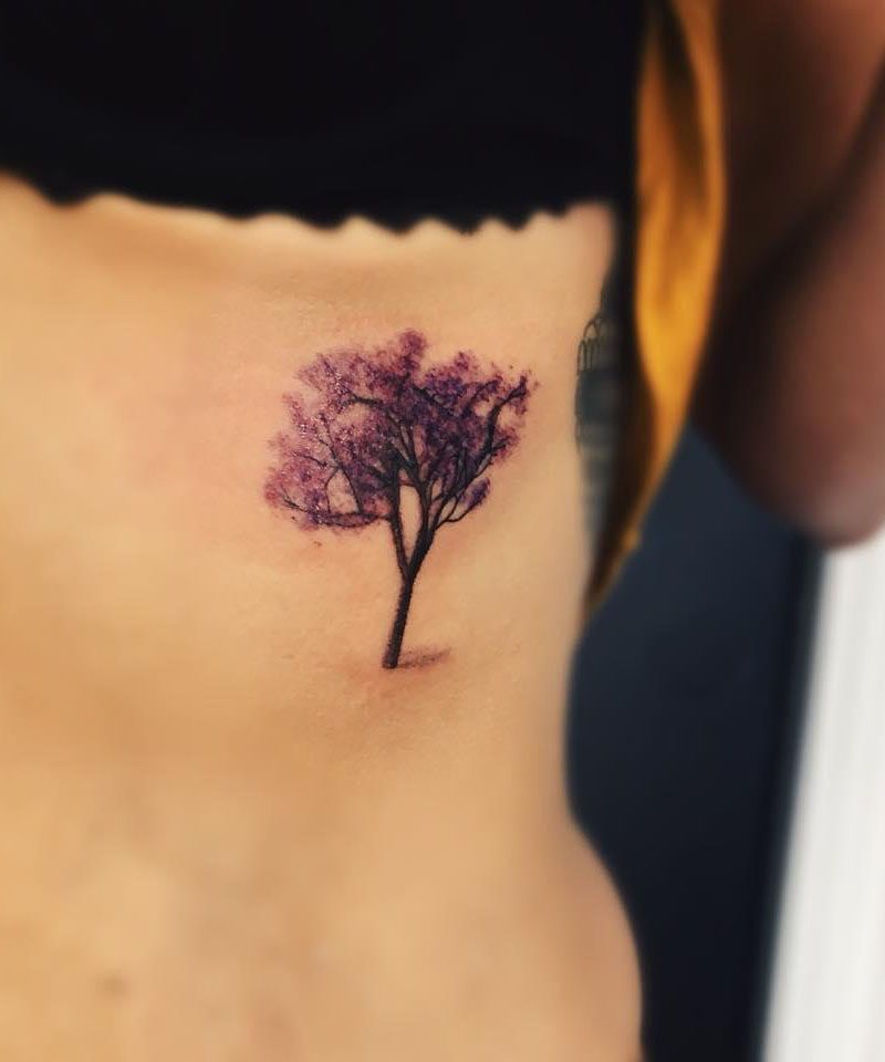 30 Pretty Jacaranda Tattoos You Can Copy