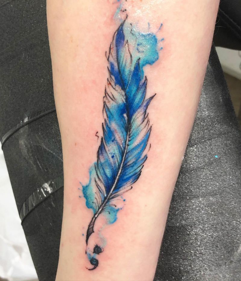 30 Pretty Quill Tattoos You Will Love
