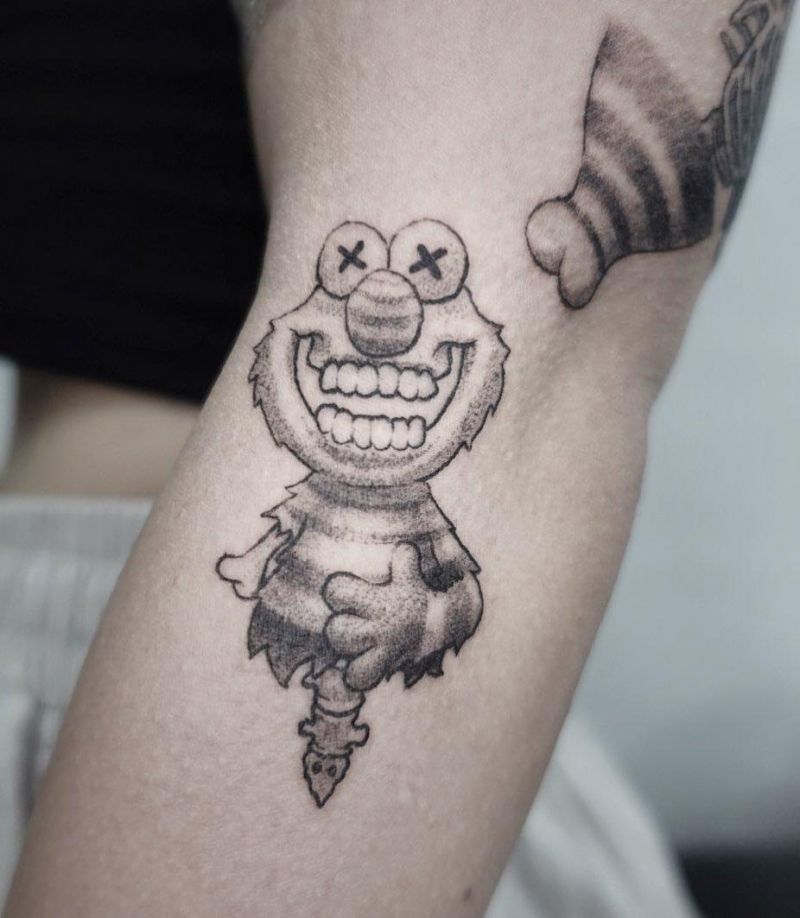 30 Cute Sesame Street Tattoos You Must Love