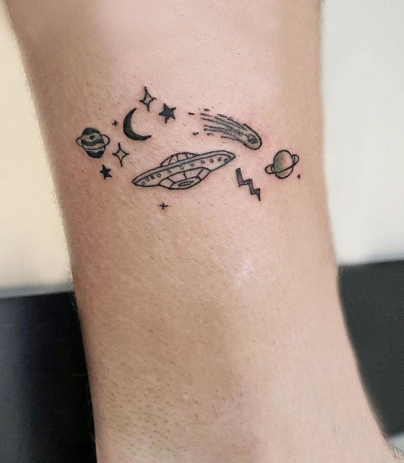 30 Awesome Astronomy Tattoos to Inspire You