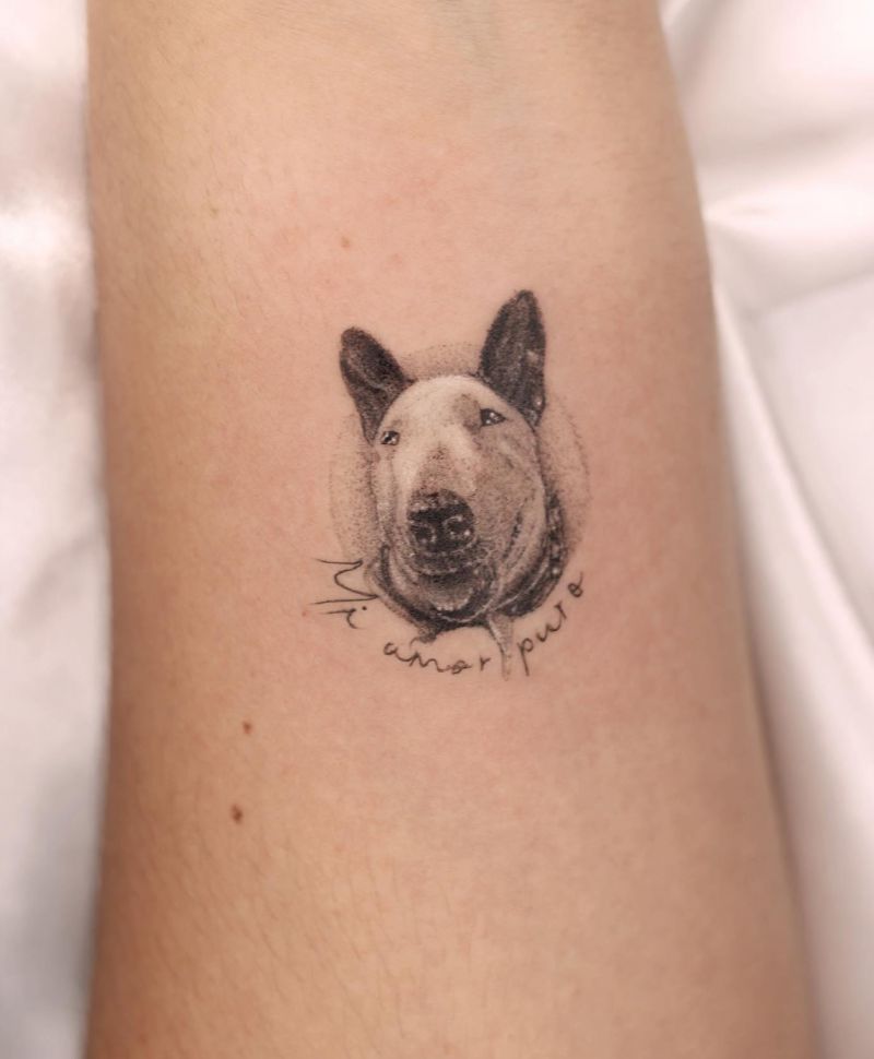 30 Unique Bull Terrier Tattoos You Must Love