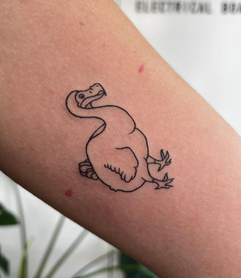 30 Awesome Dodo Tattoos You Will Love