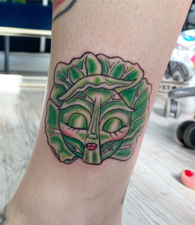 16 Unique Lettuce Tattoos You Can Copy