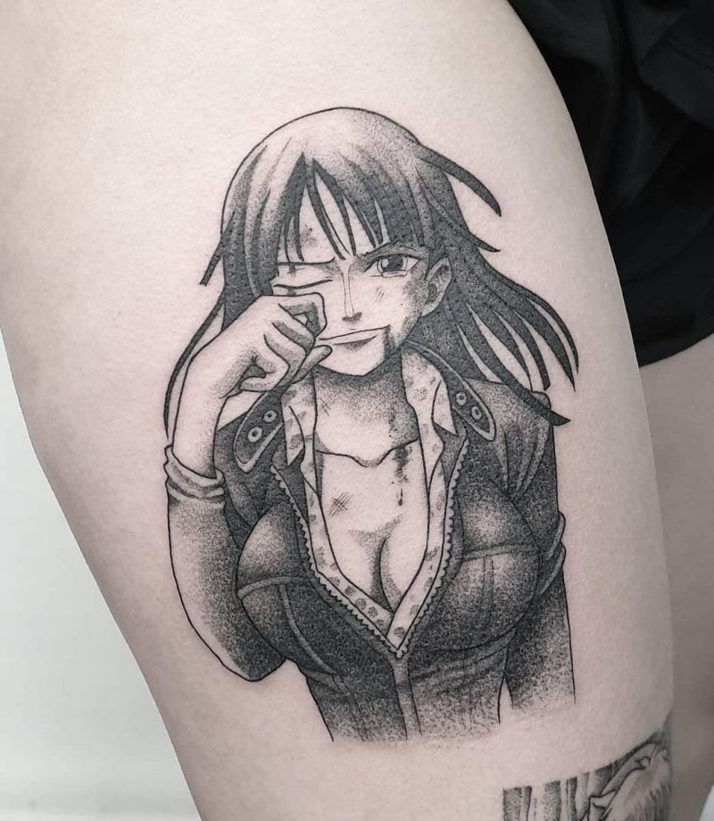 30 Pretty Nico Robin Tattoos You Must Love