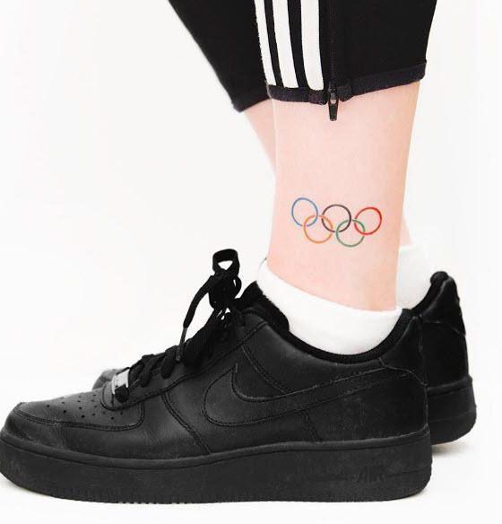 30 Pretty Olympic Tattoos You Must Try