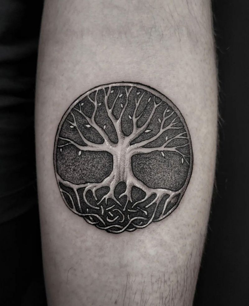 30 Awesome Yggdrasil Tattoos You Will Love