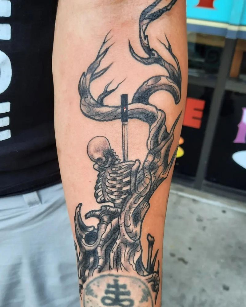 30 Unique Dead Tree Tattoos You Will Love